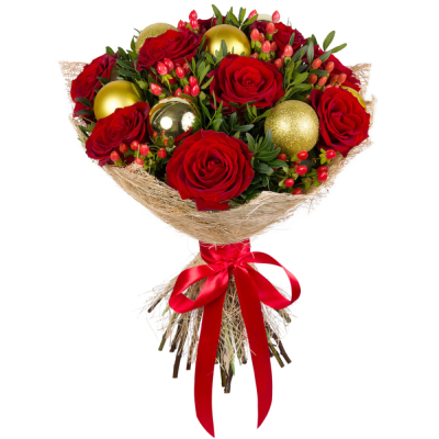 Букет «Пурпурные одежды» Бородино Красноярский край