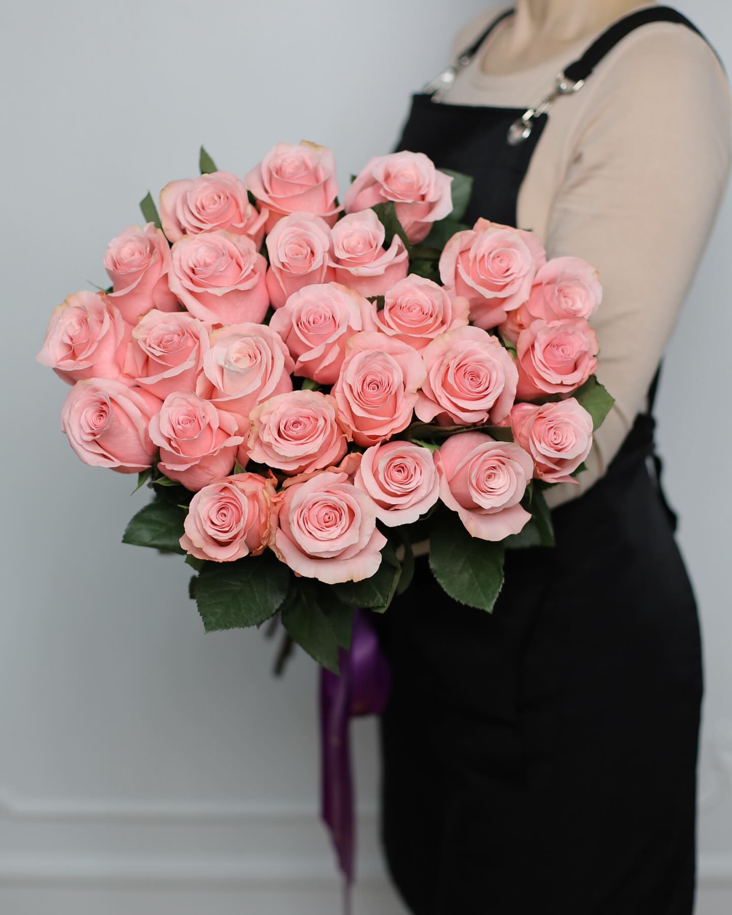 Букет из розовых роз Бородино Красноярский край